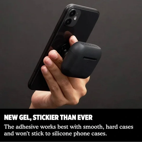 NIP PopGrip AirPods Holder PRO (black) - Picture 4 of 12